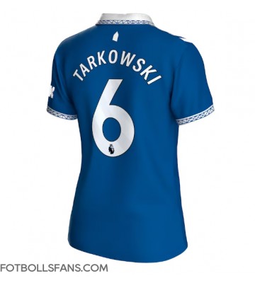 Everton James Tarkowski #6 Replika Hemmatröja Damer 2023-24 Kortärmad